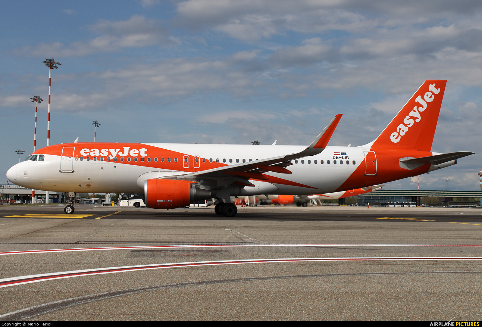 easyJet Europe OE-IJG aircraft at Milan - Malpensa