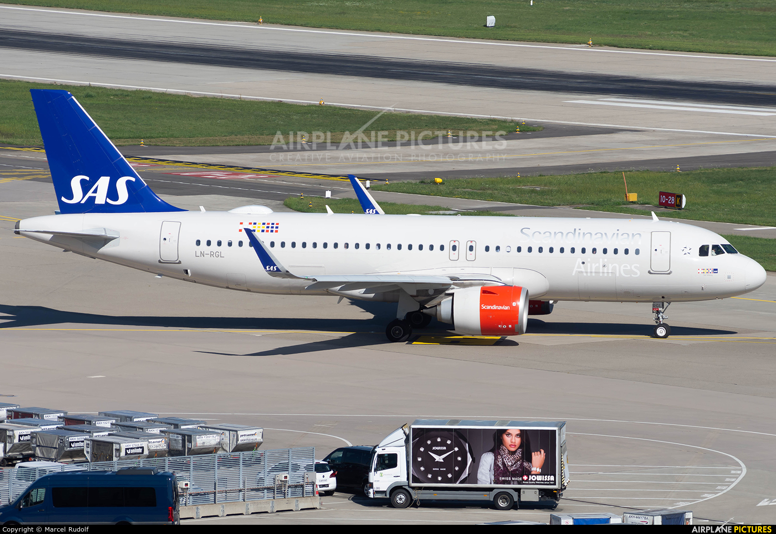 SAS - Scandinavian Airlines LN-RGL aircraft at Zurich