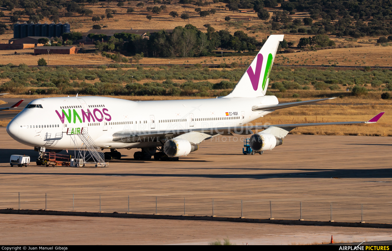 Wamos Air EC-MQK aircraft at Ciudad Real