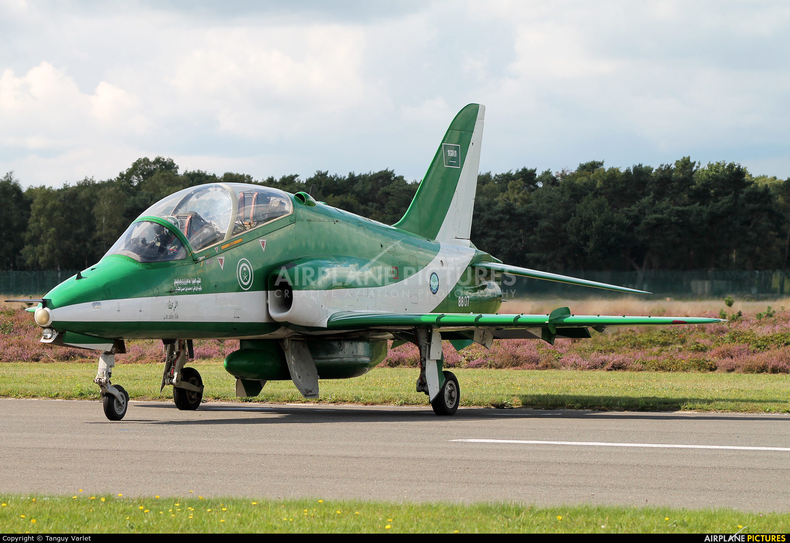 Saudi Arabia - Air Force: Saudi Hawks 8807 aircraft at Kleine Brogel