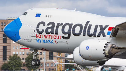 LX-VCF - Cargolux Boeing 747-8F