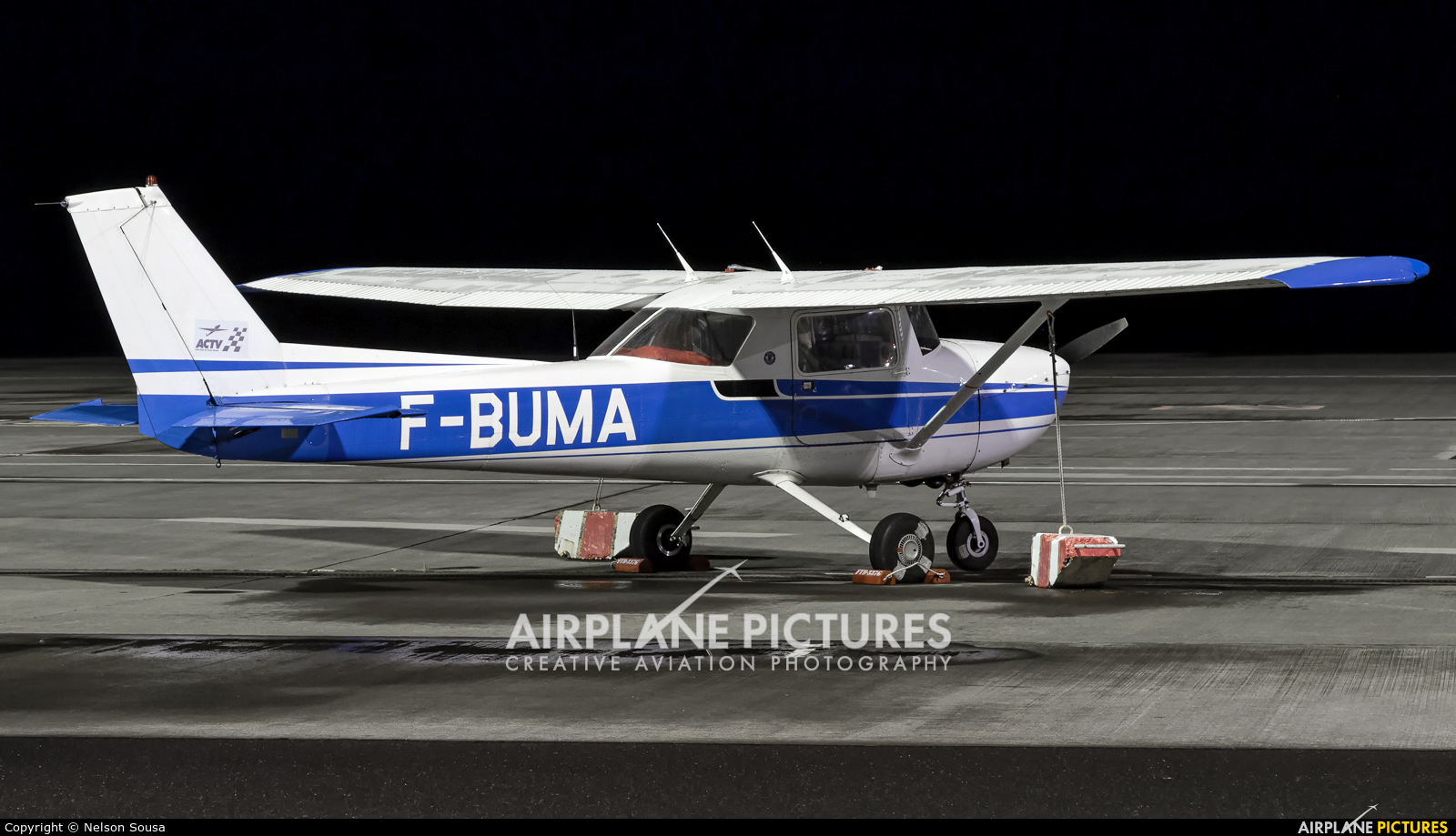 Private F-BUMA aircraft at Madeira