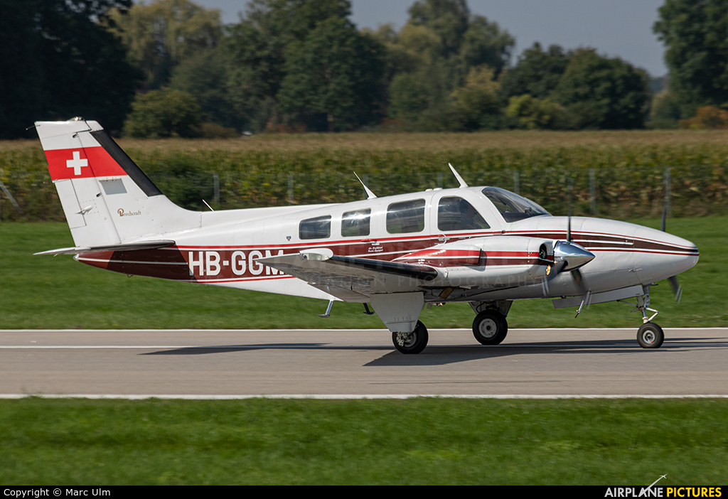 Private HB-GGM aircraft at Augsburg