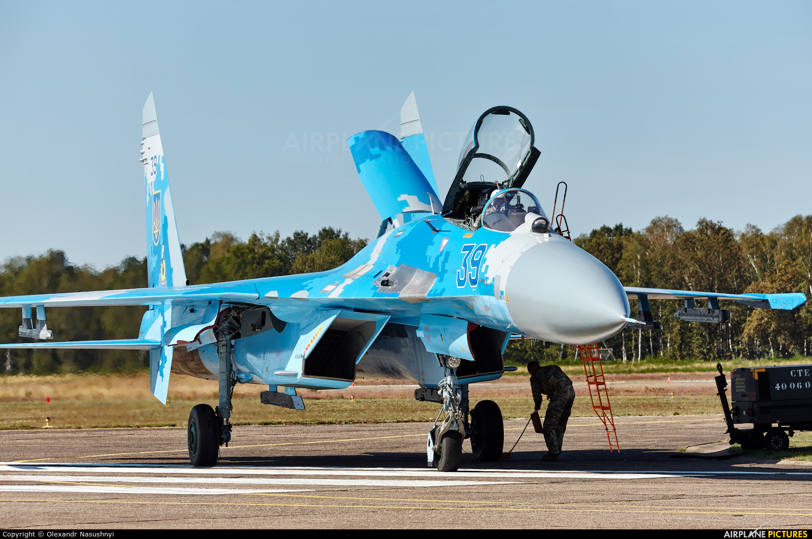 Ukraine - Air Force 39 BLUE aircraft at Kleine Brogel