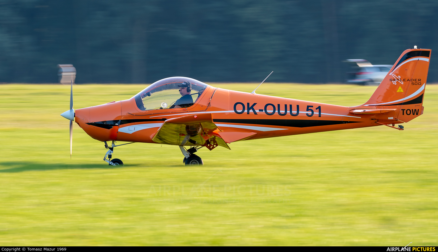 Private OK-OUU51 aircraft at Rybnik - Gotartowice