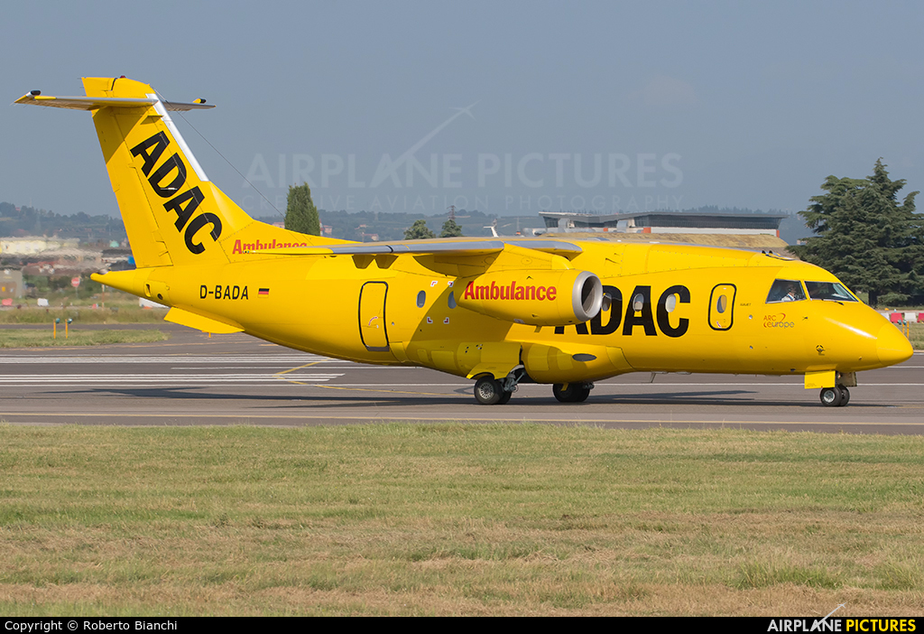 ADAC Luftrettung D-BADA aircraft at Verona - Villafranca