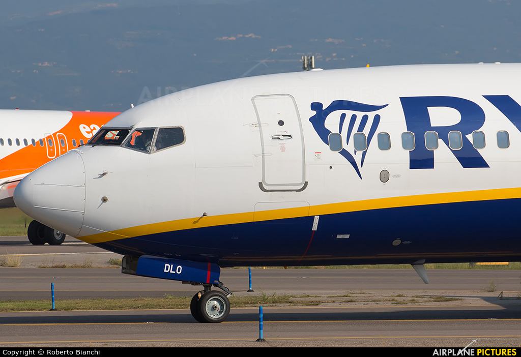 Ryanair EI-DLO aircraft at Verona - Villafranca