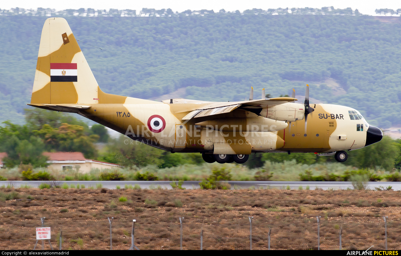 Egypt - Air Force SU-BAR aircraft at Madrid - Torrejon