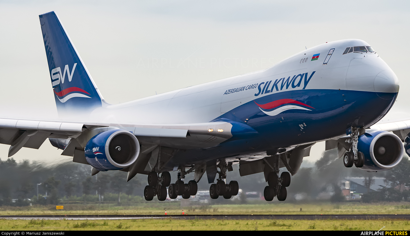 Silk Way Airlines VQ-BVC aircraft at Amsterdam - Schiphol