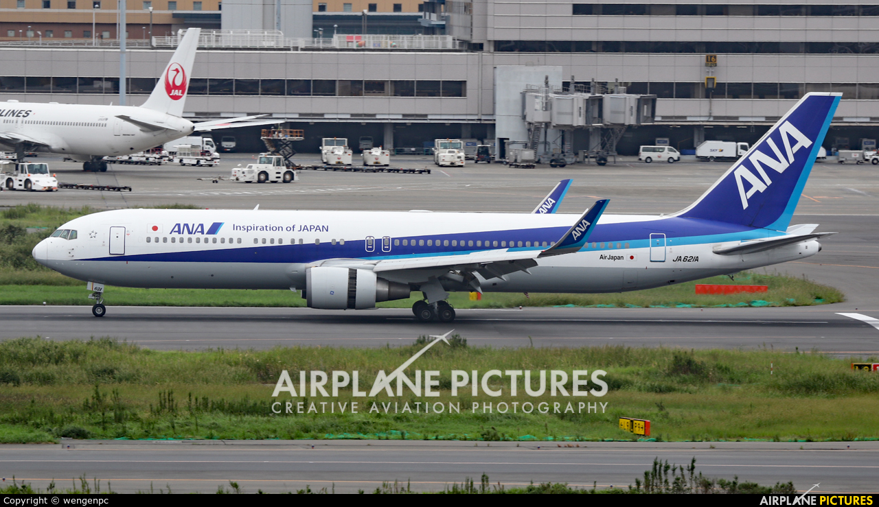 ANA - All Nippon Airways JA621A aircraft at Tokyo - Haneda Intl