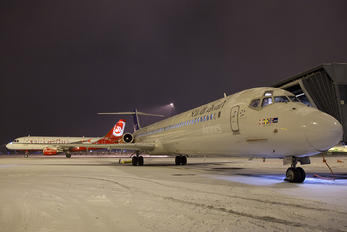 LN-ROX - SAS - Scandinavian Airlines McDonnell Douglas MD-82