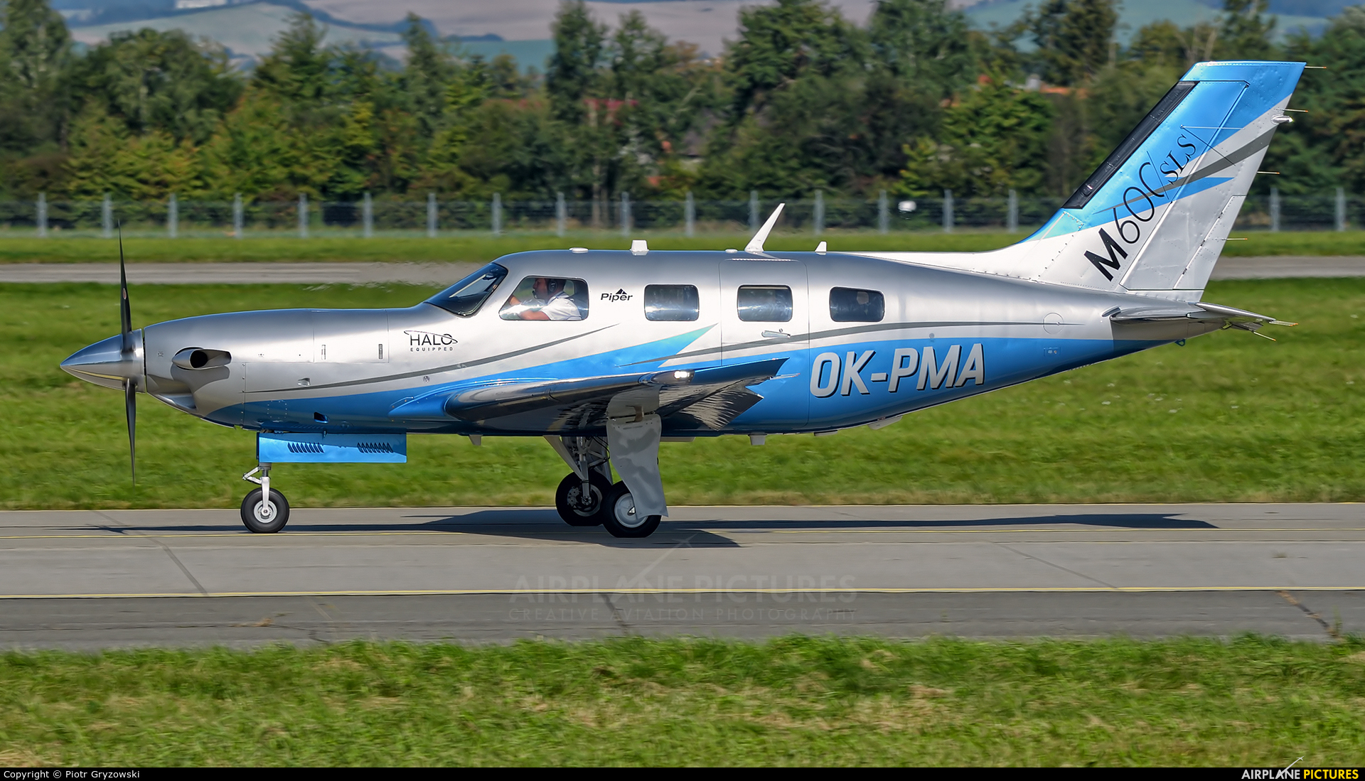 Private OK-PMA aircraft at Ostrava Mošnov