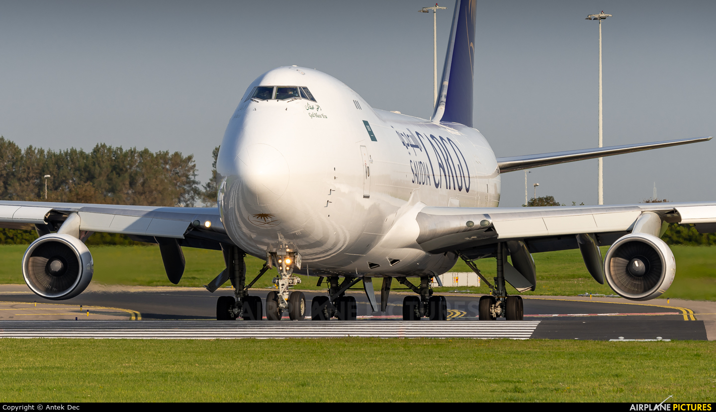 Saudi Arabian Cargo TF-AMB aircraft at Amsterdam - Schiphol