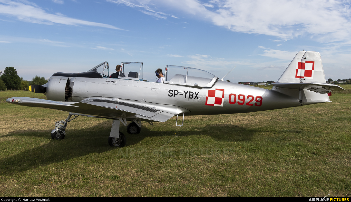 Private SP-YBX aircraft at Elbląg