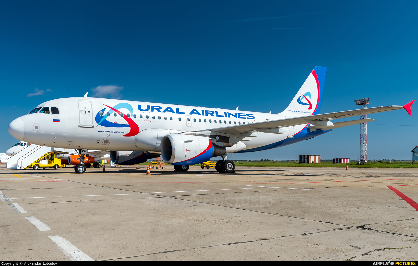 Ural Airlines VQ-BTP aircraft at Krasnodar