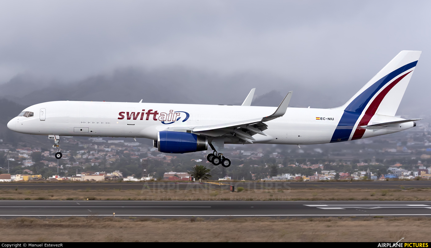 Swiftair EC-NIU aircraft at Tenerife Norte - Los Rodeos