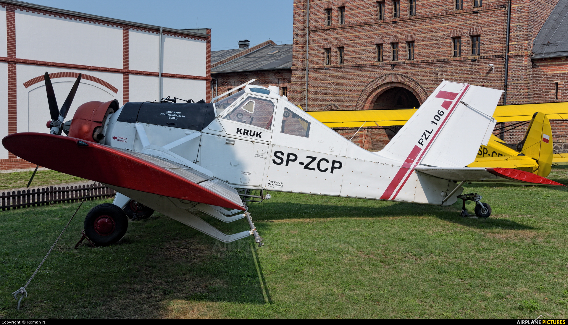 Private SP-ZCP aircraft at Szreniawa, National Museum of Agriculture and Agricultural