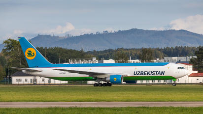 UK67002 - Uzbekistan Airways Boeing 767-300