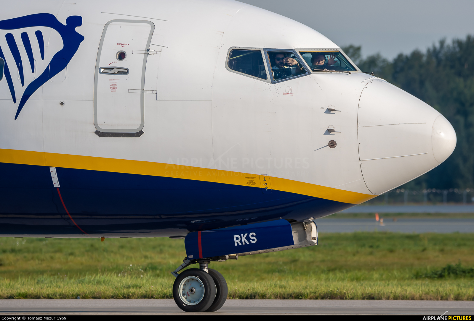Ryanair SP-RKS aircraft at Katowice - Pyrzowice