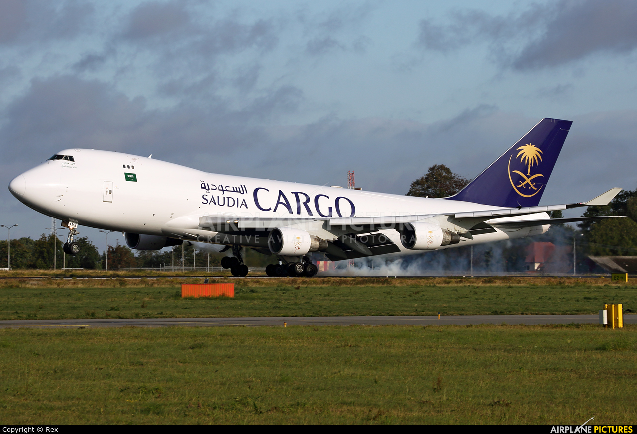 Saudi Arabian Cargo TF-AMB aircraft at Maastricht - Aachen