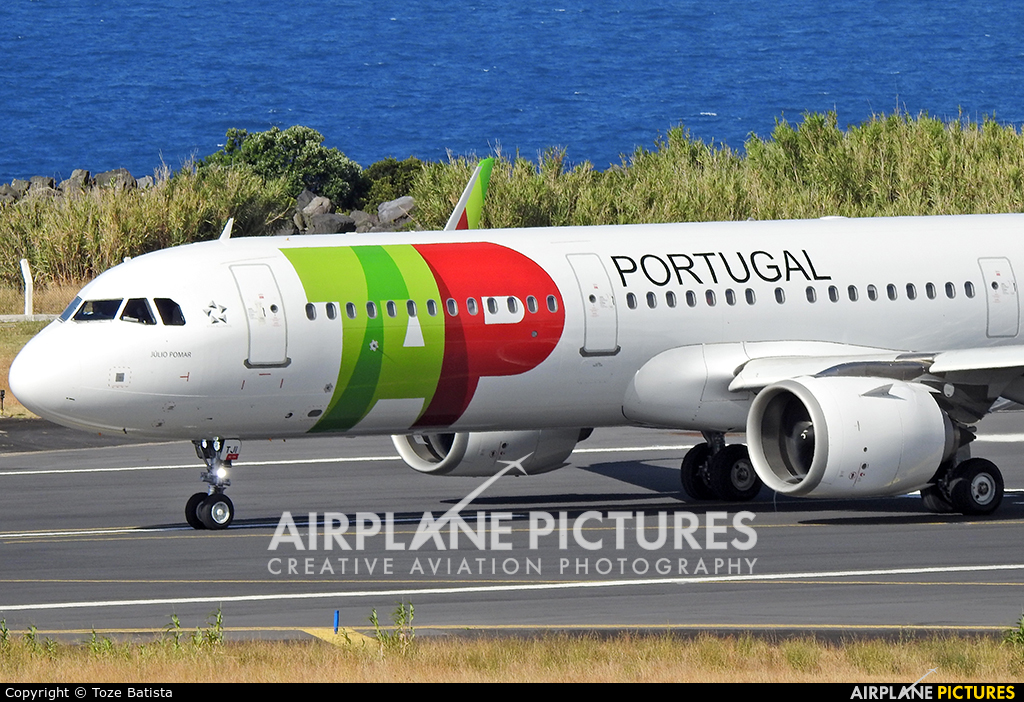 TAP Portugal CS-TJI aircraft at Azores - Ponta Delgada