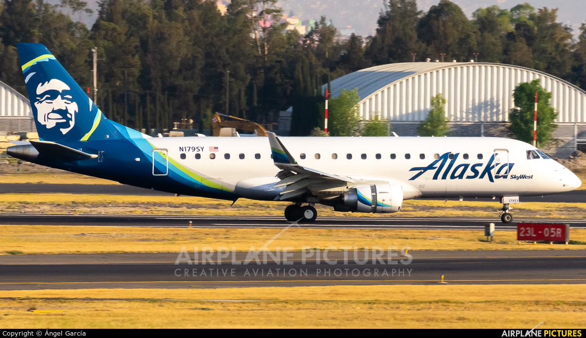 Alaska Airlines - Skywest N179SY aircraft at Mexico City - Licenciado Benito Juarez Intl