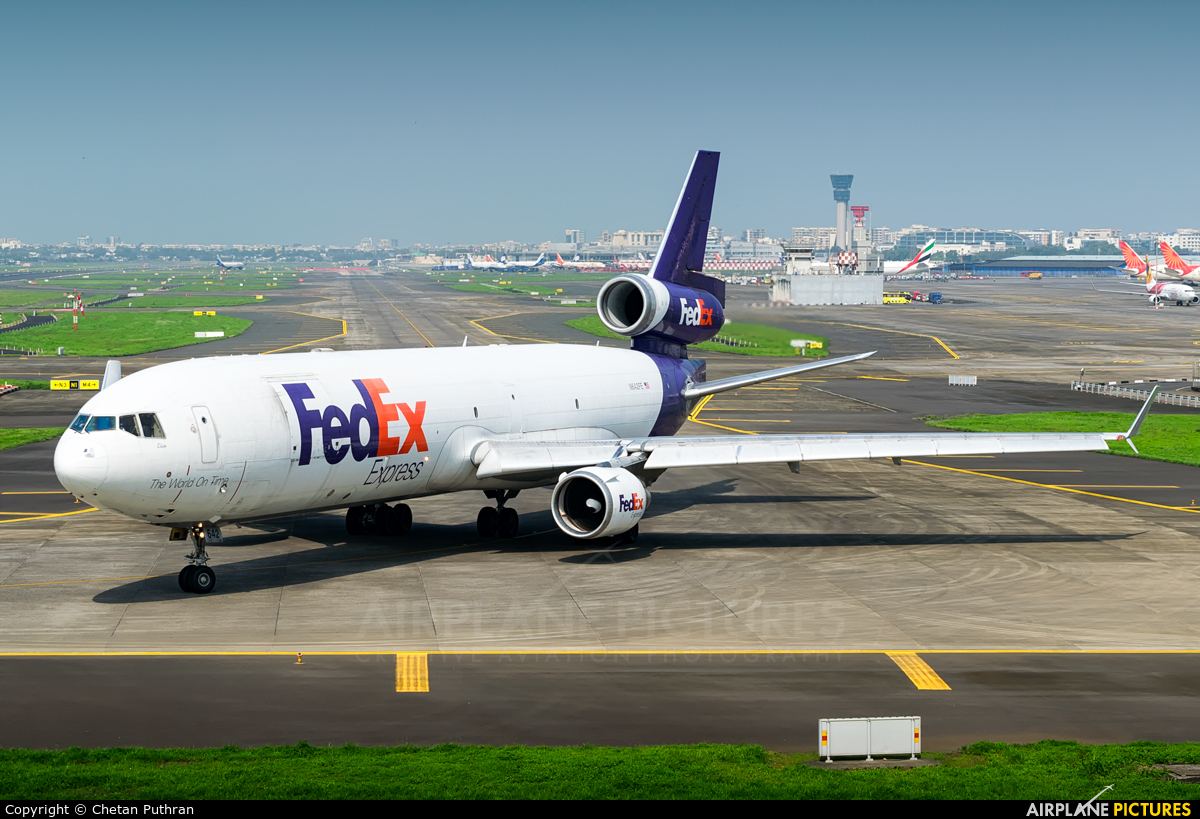 FedEx Federal Express N642FE aircraft at Mumbai - Chhatrapati Shivaji Intl