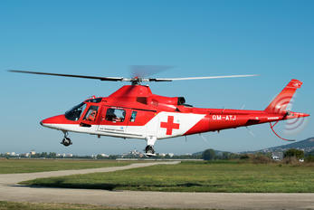 OM-ATJ - Air Transport Europe Agusta / Agusta-Bell A 109