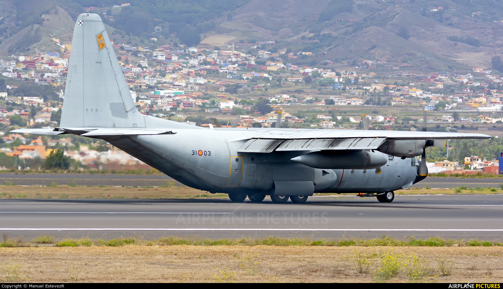 Spain - Air Force T.10-03 aircraft at Tenerife Norte - Los Rodeos
