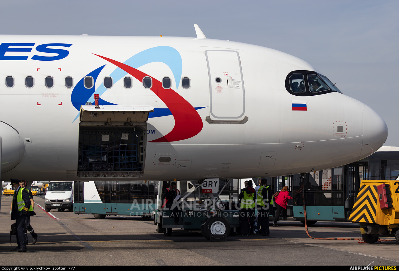 Ural Airlines VP-BRY aircraft at Moscow - Domodedovo