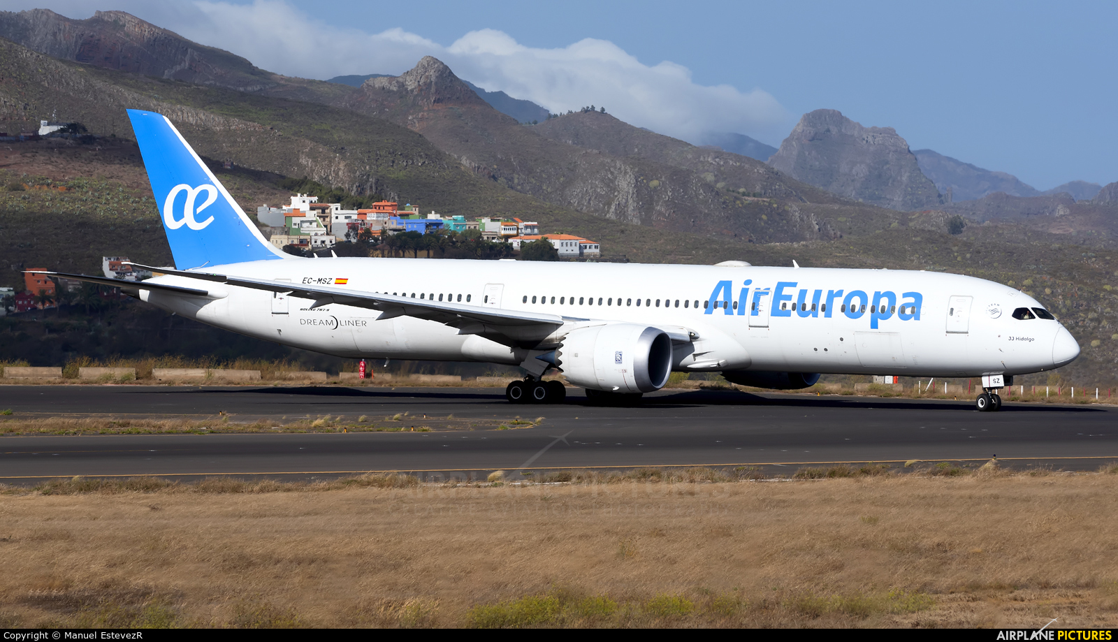 Air Europa EC-MSZ aircraft at Tenerife Norte - Los Rodeos