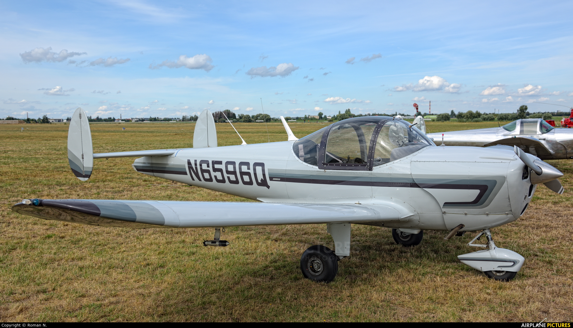 Private N6596Q aircraft at Leszno - Strzyżewice