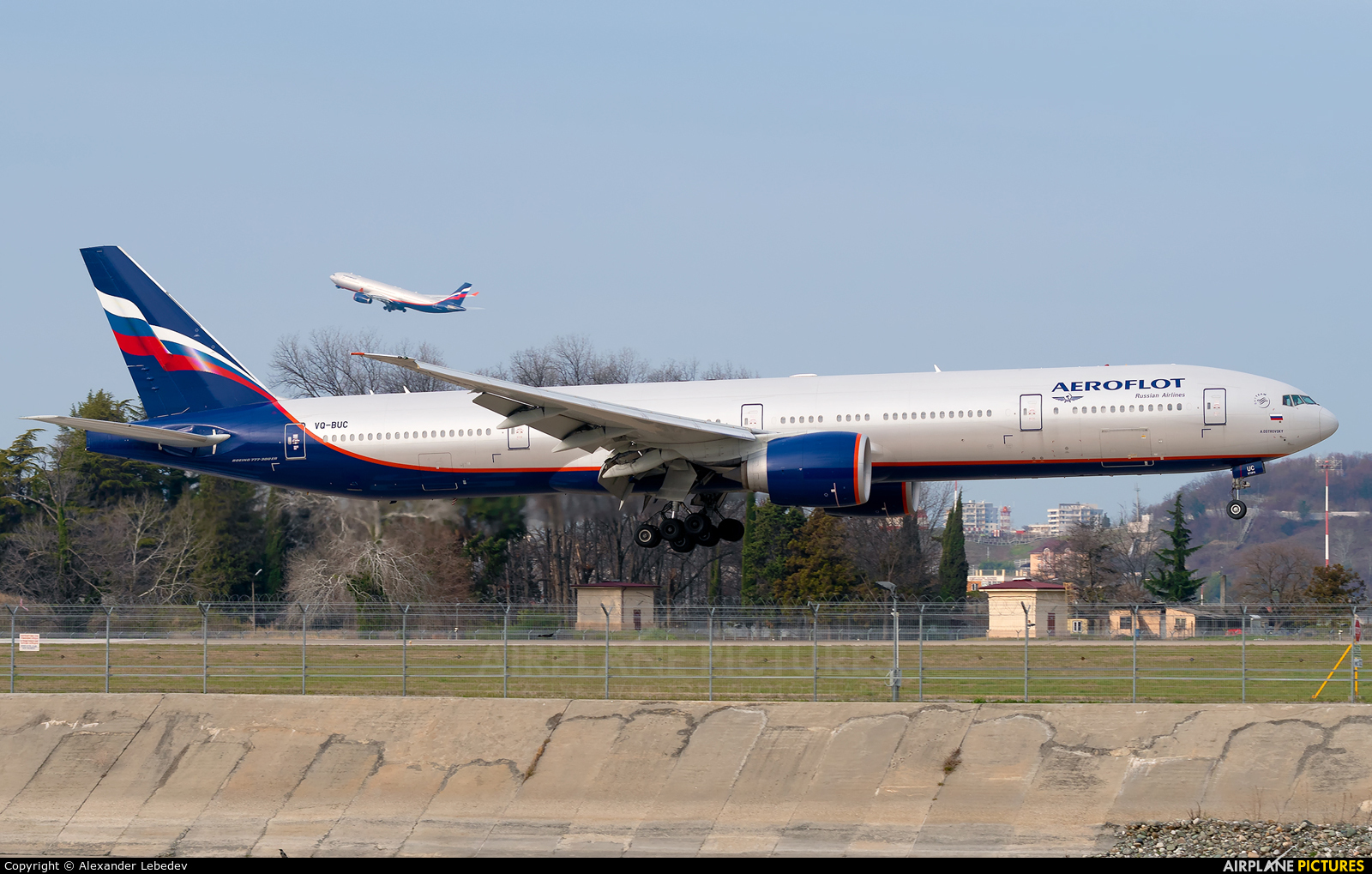 Aeroflot VQ-BUC aircraft at Sochi Intl