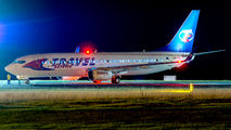 Travel Service Boeing 737 visited Azores Ponta Delgada with technical stop title=