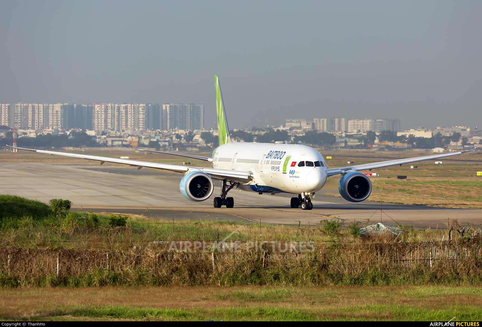 Bamboo Airways VN-A818 aircraft at Ho Chi Minh City - Tan Son Nhat Intl