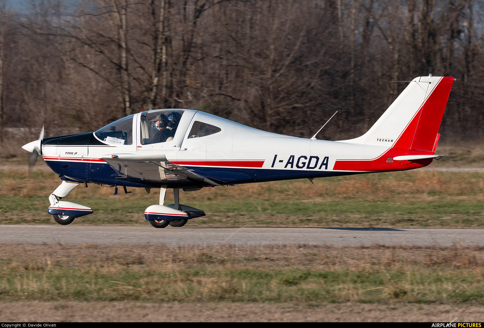 Private I-AGDA aircraft at Verona - Boscomantico