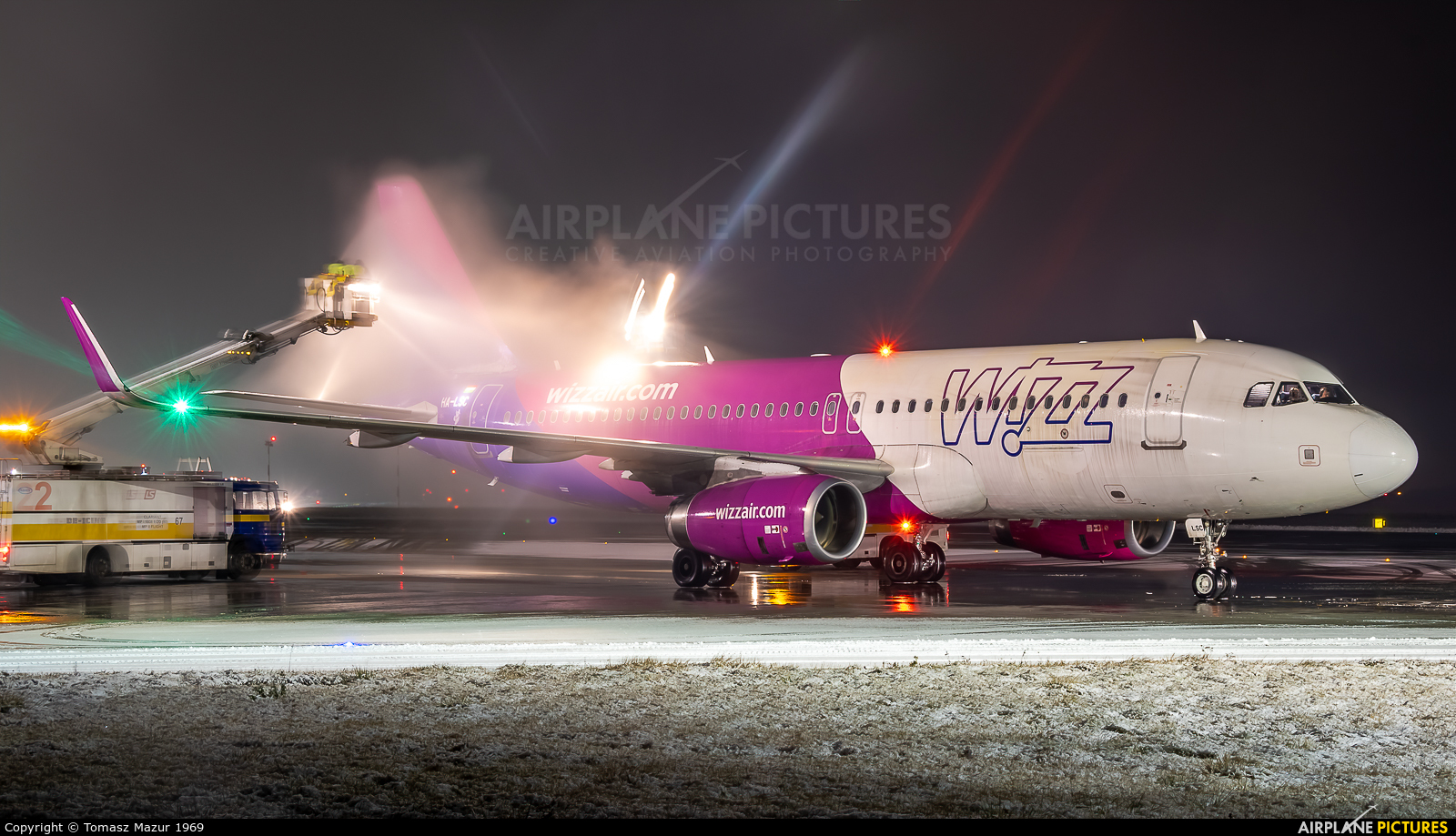 Wizz Air HA-LSC aircraft at Katowice - Pyrzowice
