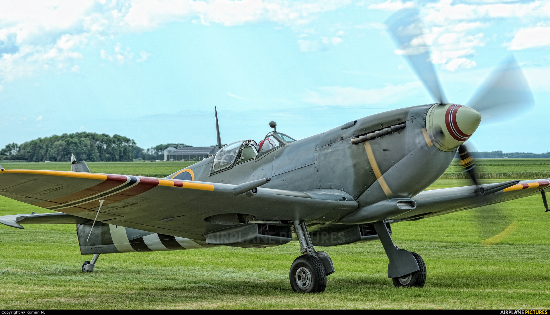 Norwegian Spitfire Foundation PV-181 aircraft at Oostwold