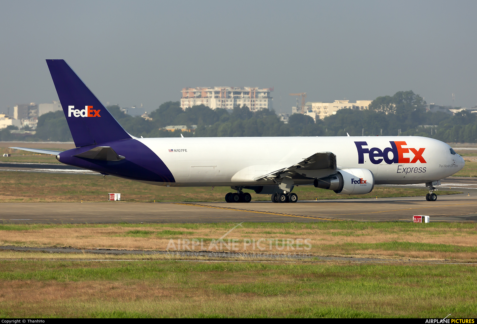 FedEx Federal Express N107FE aircraft at Ho Chi Minh City - Tan Son Nhat Intl