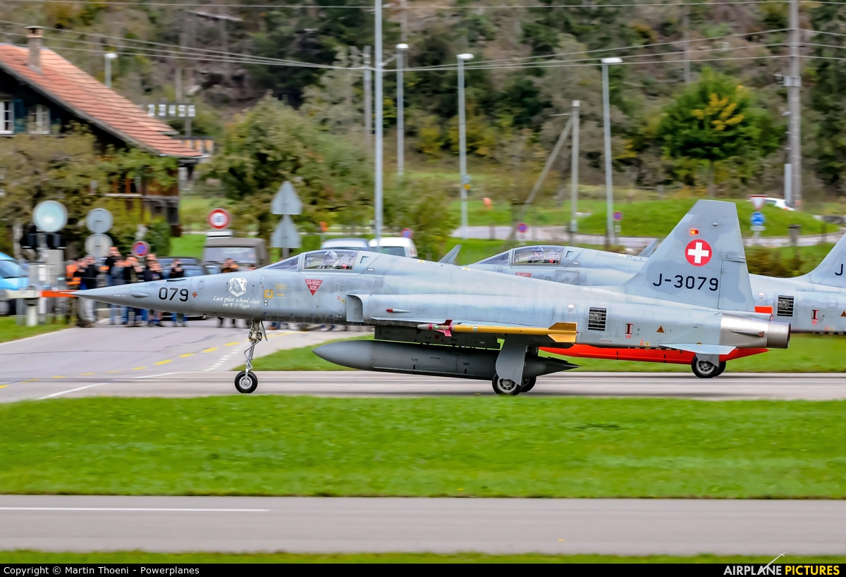 Switzerland - Air Force J-3079 aircraft at Meiringen