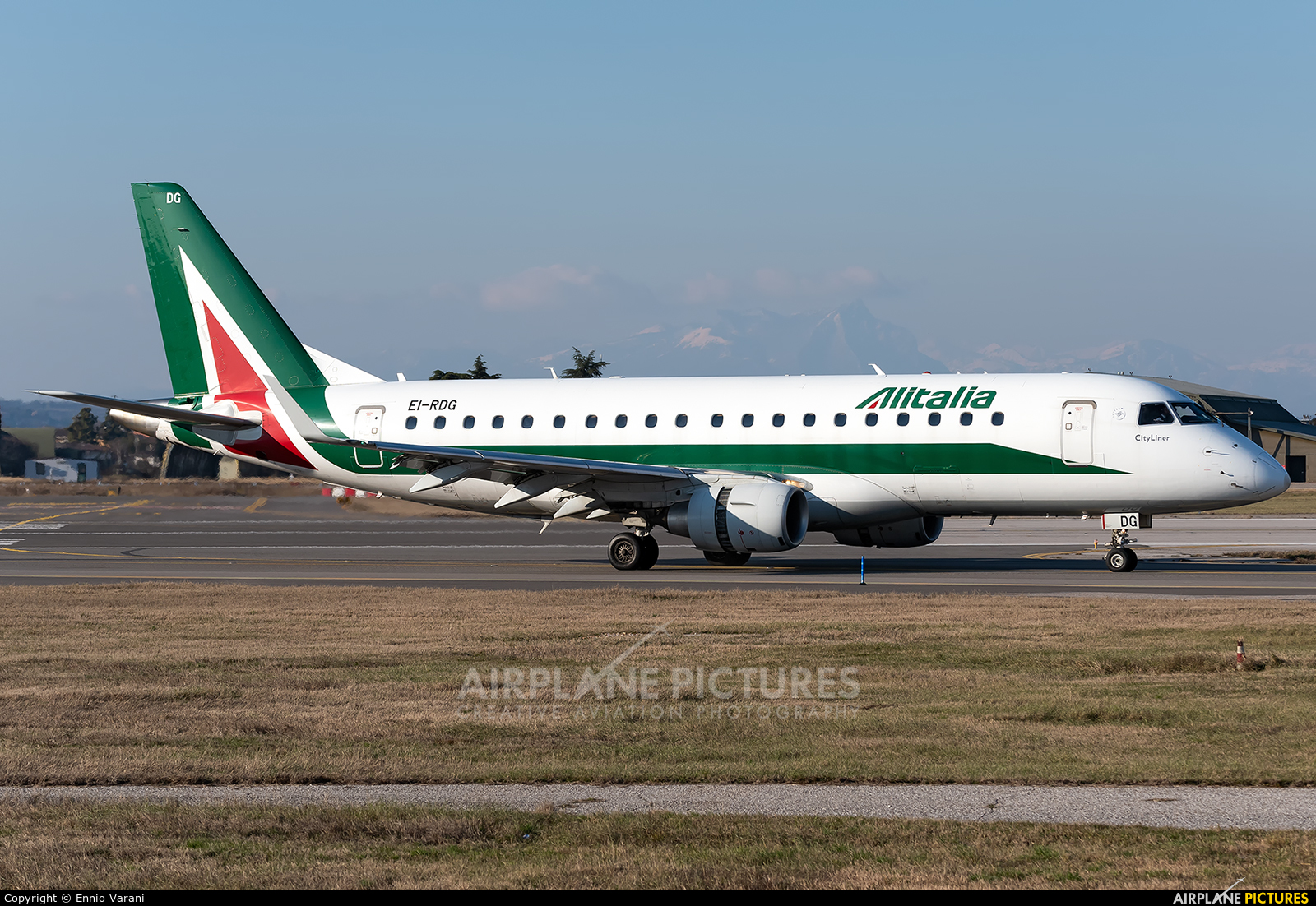 Alitalia EI-RDG aircraft at Verona - Villafranca