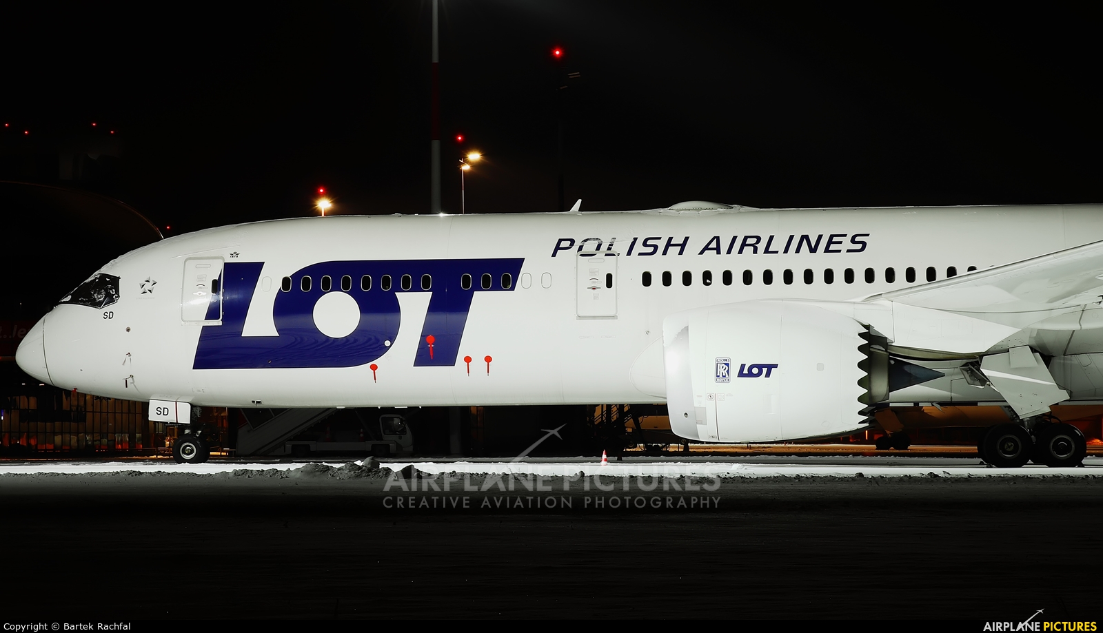 LOT - Polish Airlines SP-LSD aircraft at Rzeszów-Jasionka 