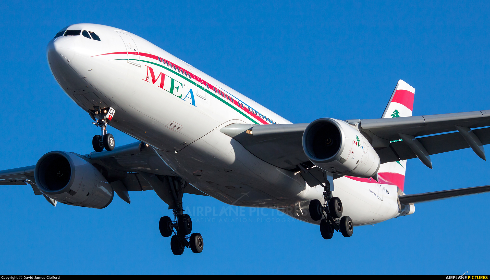 MEA - Middle East Airlines OD-MEA aircraft at London - Heathrow