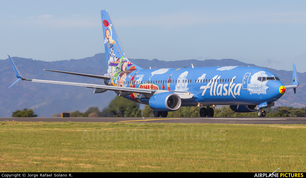 Alaska Airlines N537AS aircraft at San Jose - Juan Santamaría Intl