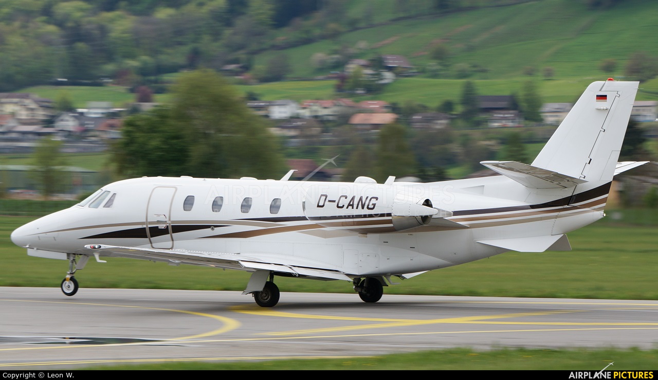 Air Hamburg D-CANG aircraft at Bern - Belp
