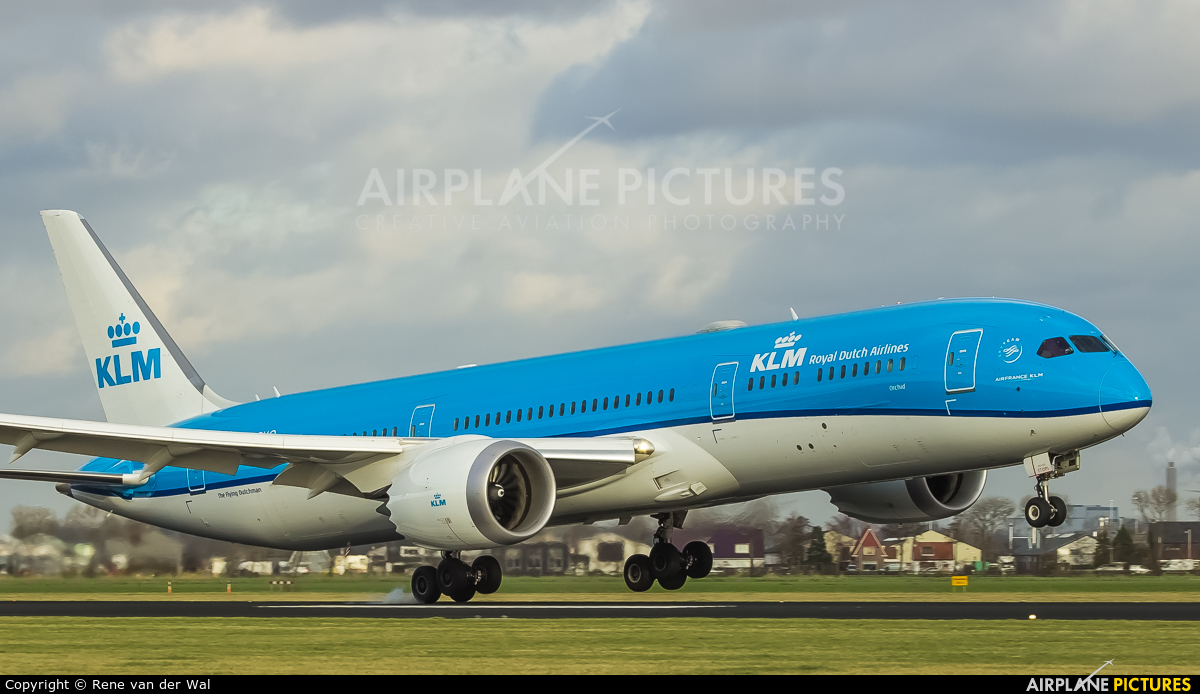 KLM PH-BHO aircraft at Amsterdam - Schiphol