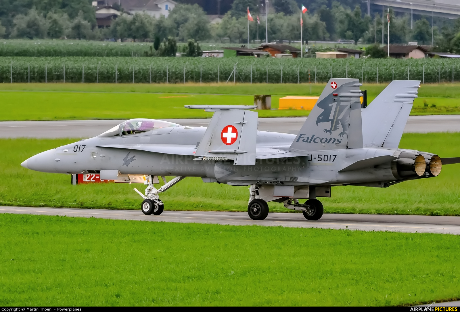 Switzerland - Air Force J-5017 aircraft at Emmen