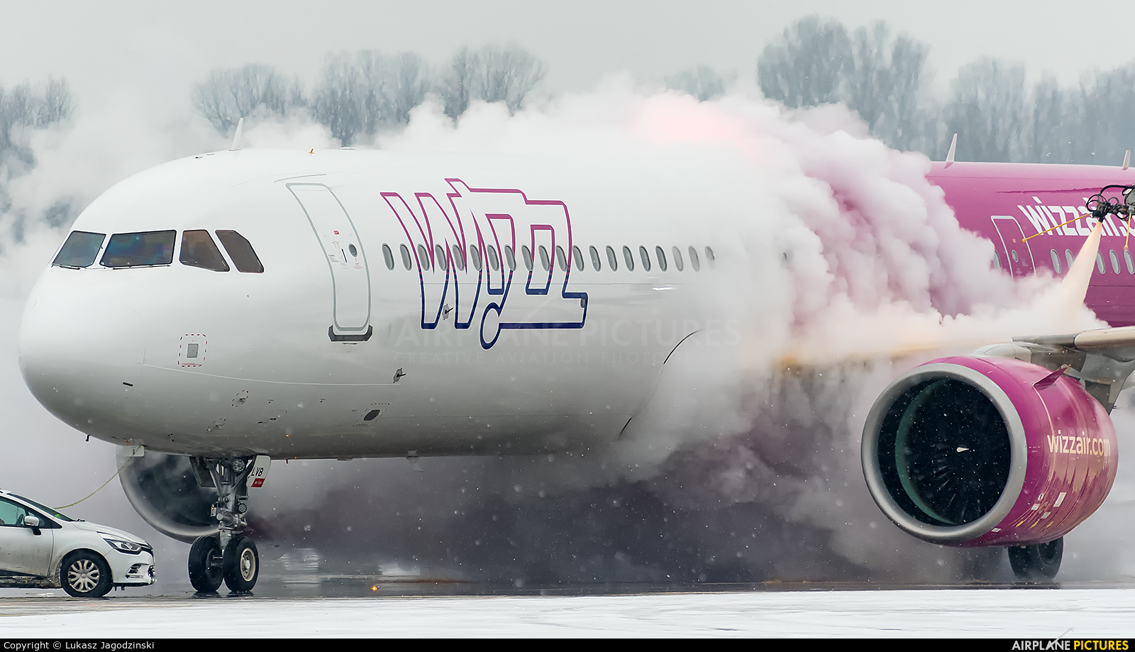Wizz Air HA-LVB aircraft at Warsaw - Frederic Chopin