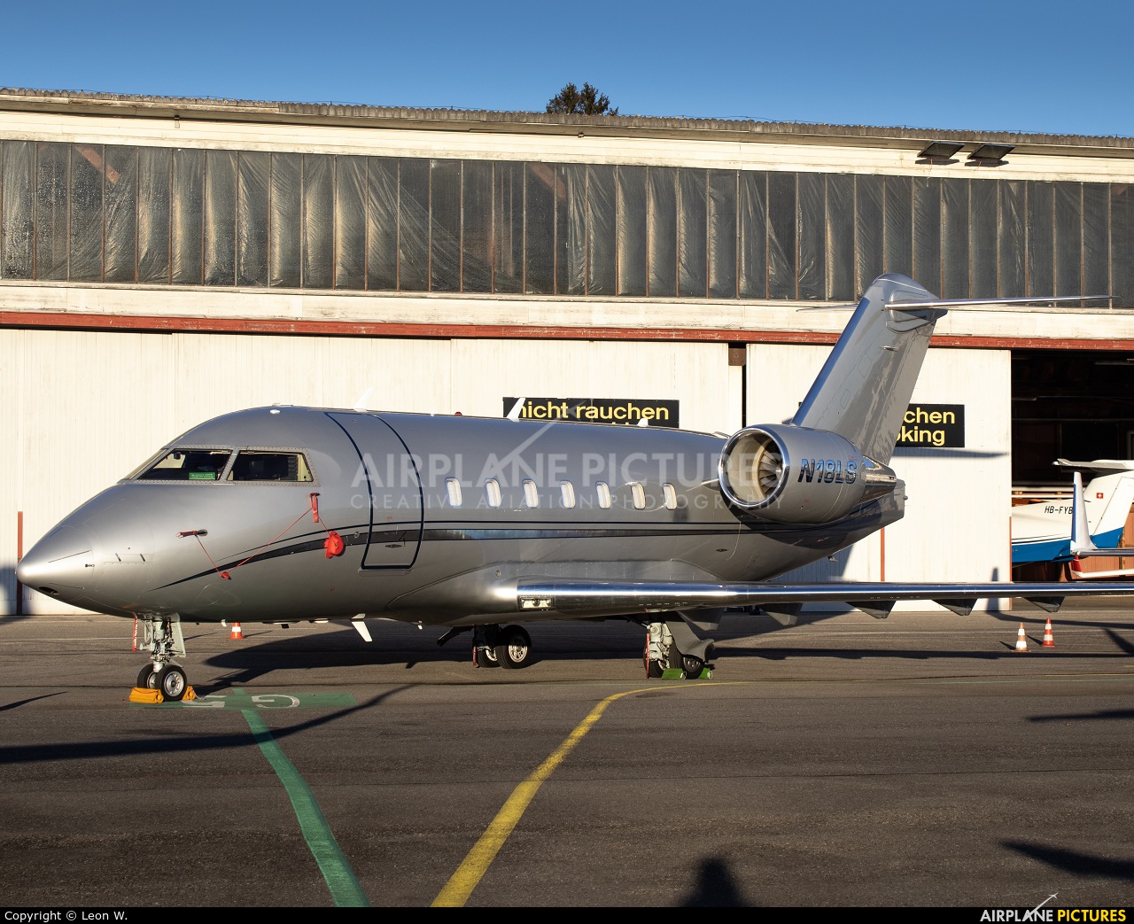 TVPX Aircraft Solutions Inc. Trustee N18LS aircraft at Bern - Belp