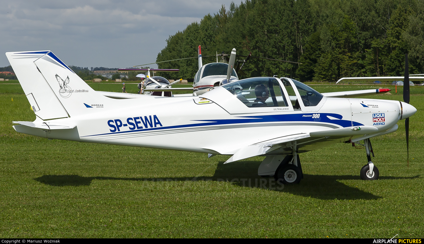 Private SP-SEWA aircraft at Kętrzyn - Wilamowo